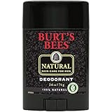 Burt's Bees Natural Skin Care for Men Deodorant, 2.6 Ounces
