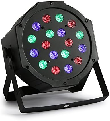 Missyee® RGB PAR Light 18 LEDs DMX512 Color Mixing Wash Can Stage Light Disco DJ Wedding Party Show Live Concert Lighting (18 X 3W LED)