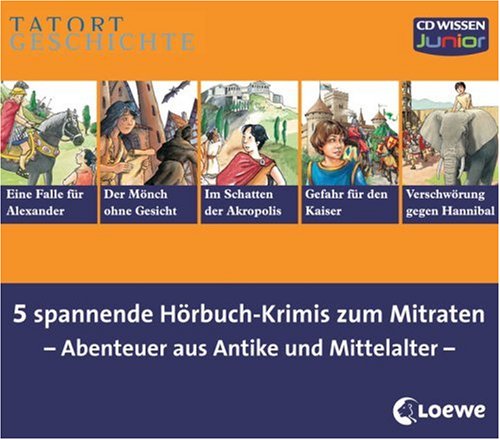 Tatort Geschichte Sammelbox - Abenteuer aus Antike und Mittelalter, 10 Audio-CDs