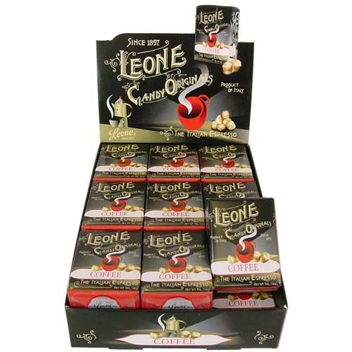 Coffee Italian Espresso Leone Mints Digestive retro package Italian vintage mints , Three by Leone