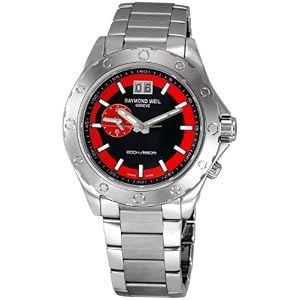 Raymond Weil Men’s 8200-ST-20041 Sport Black and Red Dial Watch
