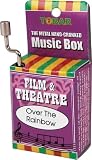 iAuctionShop Traditional metal hand cranked music box Over the Rainbow