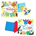 eeBoo Preschool Memory Game Set - Colors/ Numbers