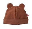 Zutano Fleece Hat, Chocolate, 0-6 Months