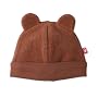 Zutano Fleece Hat, Chocolate, 0-6 Months