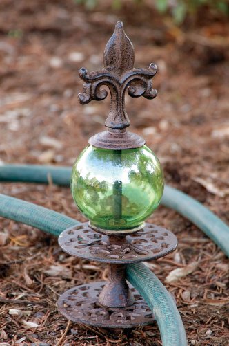SPI Home Green Fleur de Lis Hose Guard