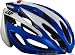 2009 Lazer 02 (OXYGEN) RD Road White/Blue Unisize Helmet 53-61cm Image