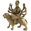 Durga Hindu Goddess Religious Statue Brass Figurines
