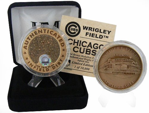 MLB Chicago Cubs Wrigley Field Authenticated Infield Dirt Coin