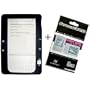 Silicone Rubber Skin Case + Anti Scratch LCD Screen Protector Shield for Amazon Kindle 2 E Reader (9 Colors available)