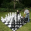 GIANT GARDEN GAMES: GIANT PLASTIC CHESS PIECES (60CM TALL)