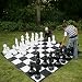 GIANT GARDEN GAMES: GIANT PLASTIC CHESS PIECES (60CM TALL)