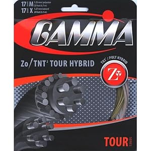 GAMMA Zo and Tnt2 Tour Hybrid Tennis Strings