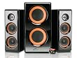 Eagle Arion ET-AR506-BK 2.1 Soundstage Speakers with Dual Subwoofers - 20Hz to 20kHz, 100 Watts