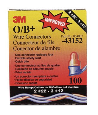 SCOTCHLOK 2 WIRE CONNECTORS Greater wire capacity