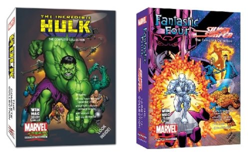 Cover image : Marvel Comics Bundle - Fantastic Four Silver Surfer & The Incredible Hulk Collectors DVD-ROM Edition