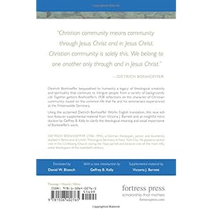 Life Together (Dietrich Bonhoeffer-Reader's Edition)