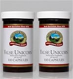 Naturessunshine False Unicorn Glandular System Support Herbal Dietary Supplement 450 mg 100 Capsules (Pack of 2)