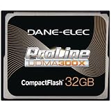 Dane-Elec High Speed  300X 32 GB USB 2.0 Compact Flash Card UDMA DA-CF30-32G-C
