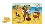 Pirates Wooden Puzzle by Gund [Baby Product]