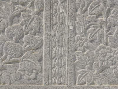 51rsCL1R eL Shut supervision of flowers and leaves Carved in Marble slab Photographic Poster Print, 18x24