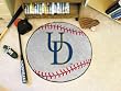 Univ of Delaware Baseball 29" Round Floor Mat (Rug) - Delaware Fightin' Blue Hens