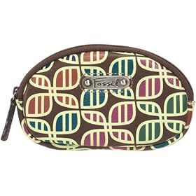 Fossil Wallet - Olivia Zip Coin (Color: Print)