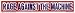 Rage Against The Machine - Long Red, White & Blue Logo - Sticker / Decal