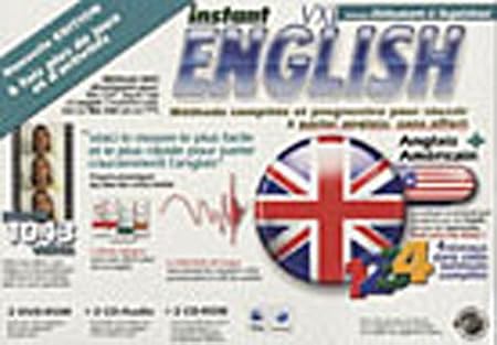 Instant English VXL Méthode Complete (niveaux 1 à 4) - DVD ROM MAC Version 2008