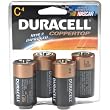 Duracell MN1400B4 C Cell, (4-Pack)