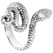 Sterling Silver 925 Coiled Sexy Snake Toe Ring