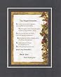 Touching and Heartfelt Poem for GrandParents - The Nicest Grandma Poem on 11 x 14 inches Double Beveled Matting