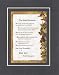 Touching and Heartfelt Poem for GrandParents - The Nicest Grandma Poem on 11 x 14 inches Double Beveled Matting