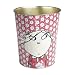 Offical Charlie and Lola Red Floral Metal Waste-Paper Bin