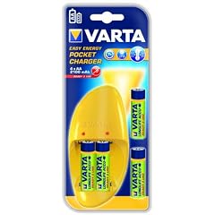 Varta Easy Energy Pocket Ladeger�t inkl. NiMH Akku AA Mignon 2100 mAh 4er Pack
