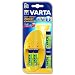 Varta Easy Energy Pocket Ladeger�t inkl. NiMH Akku AA Mignon 2100 mAh 4er Pack