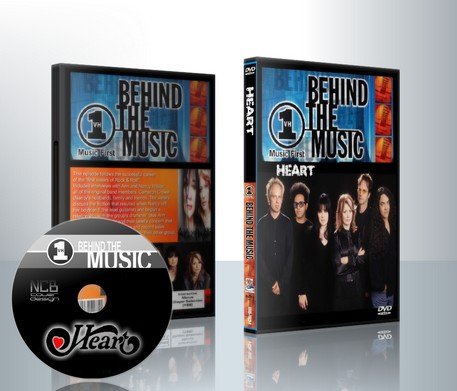Heart V H 1 Behind The Music Documentary on DVD