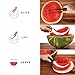 Watermelon Slicer Corer & Server with Melon Baller and Carver, Stainless Steel Cutter with Unbreakable Pin