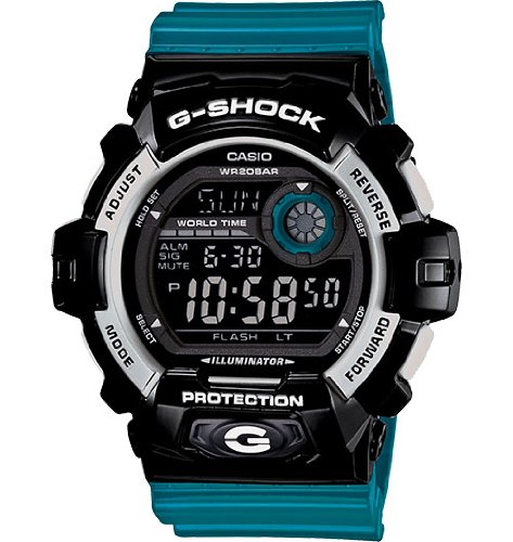 g shock blue strap