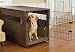 X-large crate x large brown
