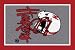 Nebraska Cornhuskers Helmet 7' 8 x 10' 9 Team Spirit Area Rug