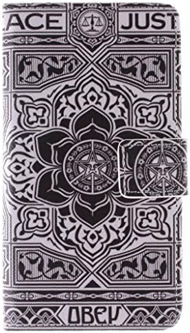 LG G4 Case ,Macoku LG G4 [Art Design] Colorful Pattern Pu Leather Slim Magnetic Travel Cases Flip Wallet PU Leather [Stand Feature] Flip Protective Case Cover for LG G4