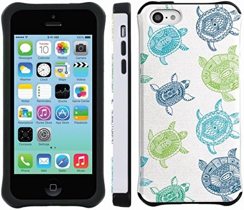 [ArmorXtreme] Drop Proof Dual Layer Protection Case (Eyes Turtle Pattern) for Iphone 5C