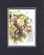 For Romance - The Greatest of These is Love . . . 8 x 10 Inches Biblical/Religious Verses set in Double Beveled Matting - A Timeless and Priceless Poetry Keepsake Collection