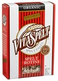 Review Vitaspelt  / VitaSpelt Organic Rotini Whole Grain Spelt Pasta, 8-Ounce Bags (Pack of 12)