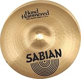 Sabian Hand Hammered Dark Hi-Hat Cymbals 14", 14"