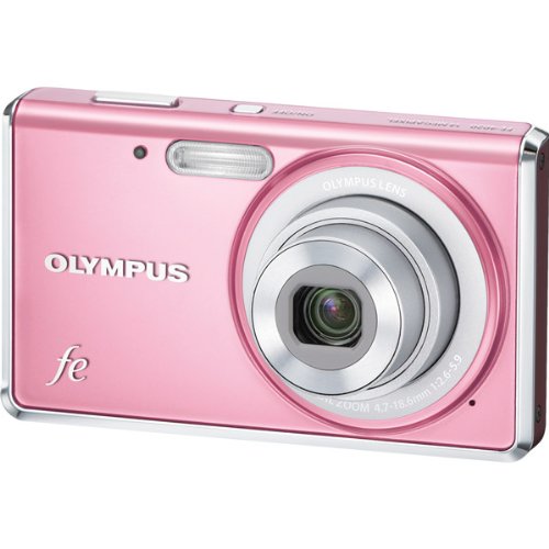 Pink FE-4020 14MP Digital Camera With 4x Optical Zoom And 2.7