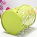 Hollow Rose Flower Pattern Cylinder Pen Pencil Pot Holder Container Organizer(Multi-Color to Choose From)