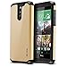 Evocel HTC Desire 610 [Dual Layer Series] Hybrid Armor Protector for HTC Desire 610 - Retail Packaging, Gold Medal (EVO-HTC610-SA15)