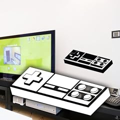 Wandkings Wandtattoo "Retro Controller" 40 x 19 cm dunkelblau - erh�ltlich in 33 Farben